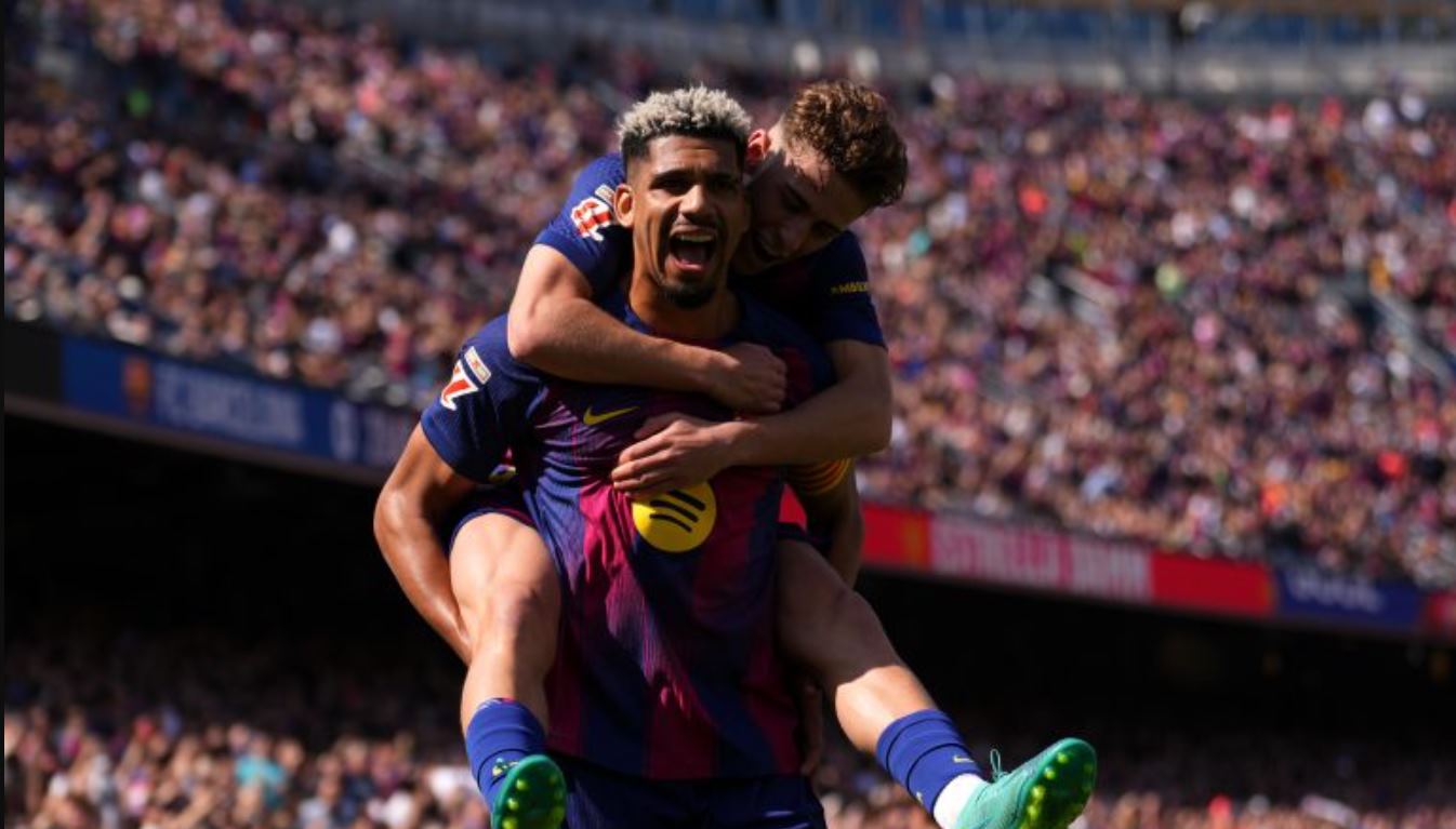 Hasil Barcelona vs Rayo Vallecano Skor 1-0, Araujo Antar Barca Menjauh Tujuh Poin