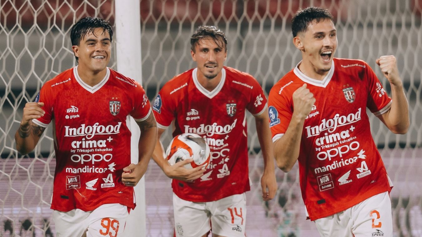 Bali United Pesta Gol 6-1, PSBS Biak Kian Terpuruk di Dasar Klasemen