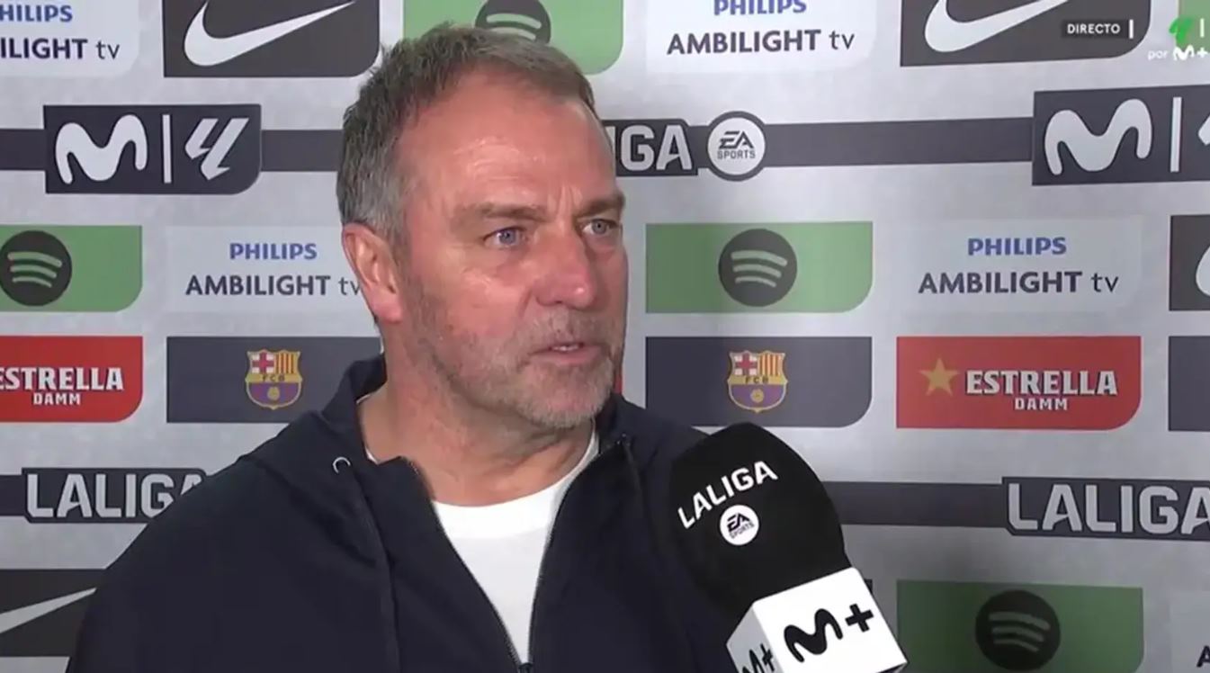 Hansi Flick Tak Puas Dengan Kemenangan Telak Barcelona dan Kritik Wasit!