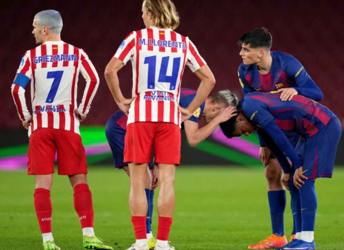 Cedera Saat Disingkirkan Atleti, Barcelona Minus Dua Pemain di Lima Laga