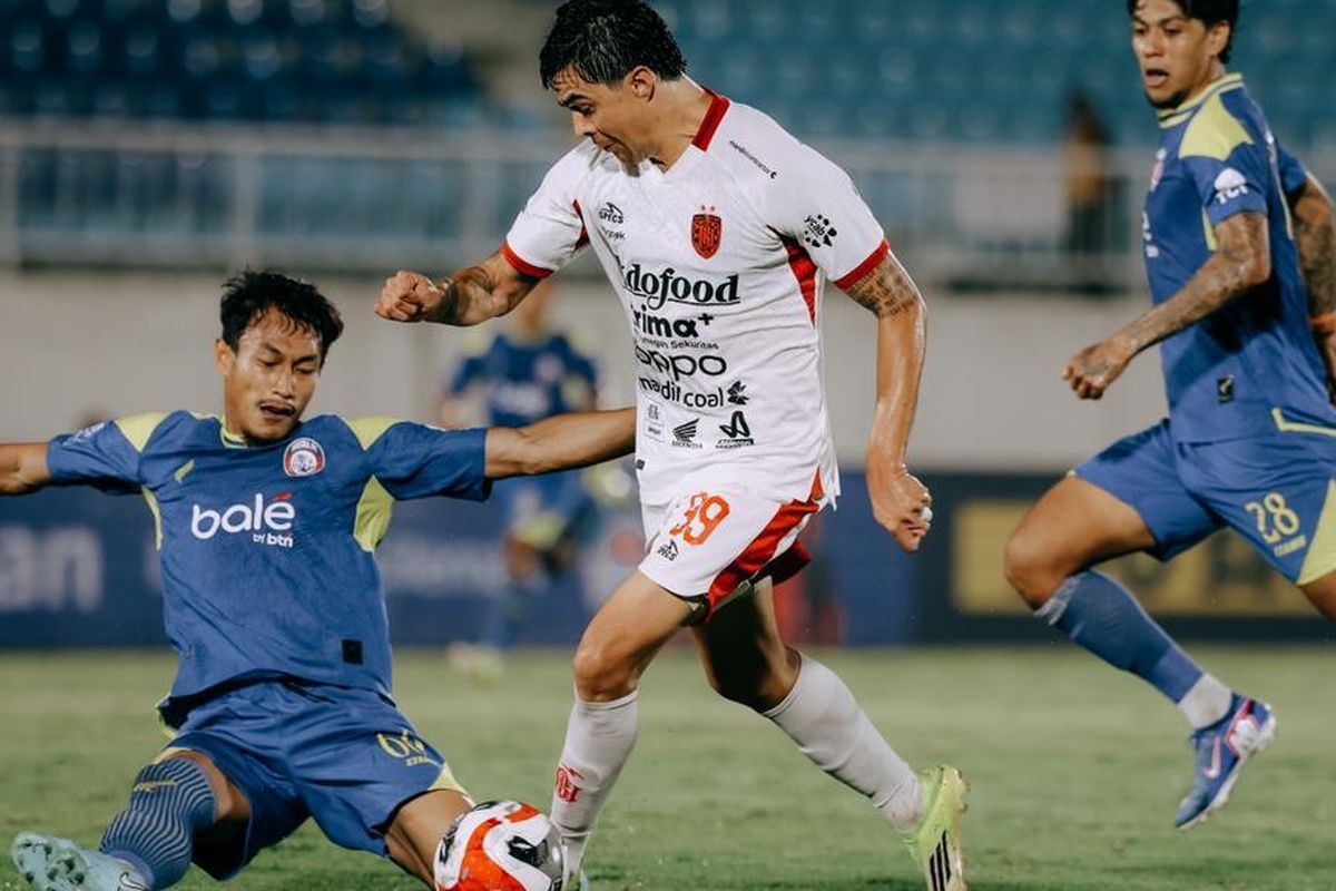 Bali United Menang 4-3 di Kanjuruhan, Dalberto Hattrick Tak Cukup Selamatkan Singo Edan
